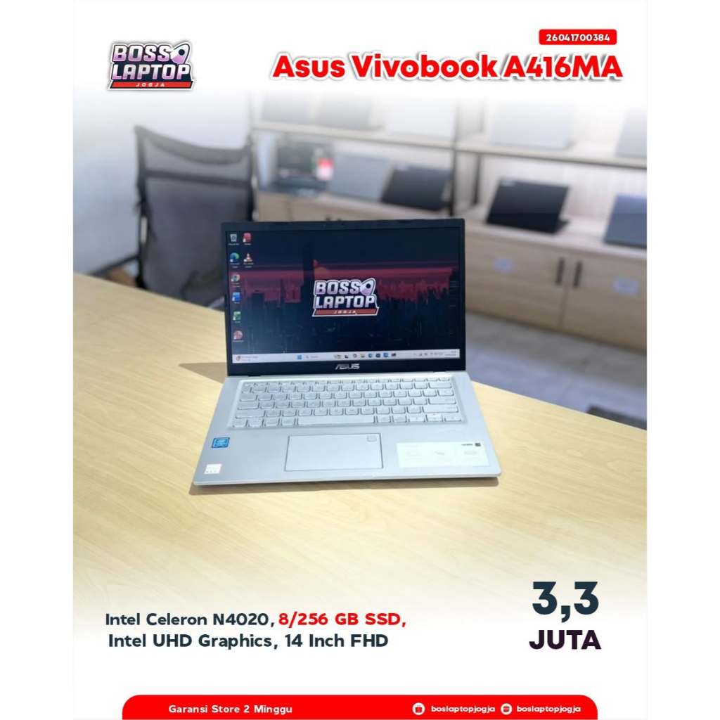 LAPTOP ASUS A416MA Intel N4020 8/256 GB