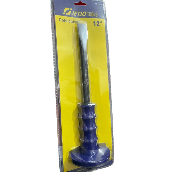Jetjo Tools Pahat Beton 12 Inch Cold Chisel Pelindung Tangan