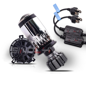 Lampu Depan Mobil LED H4 Bi- Lensa Proyektor 1.5 "60W 5000K | H4 Bi-Projector Lens 1.5" 60W 5000K LE