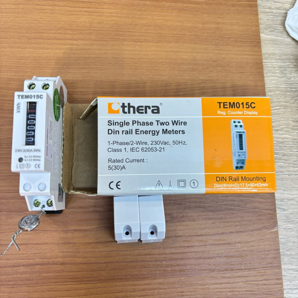 KWH Meter Analog TEM015C4240 Thera TEM015-C4240 Single Phase