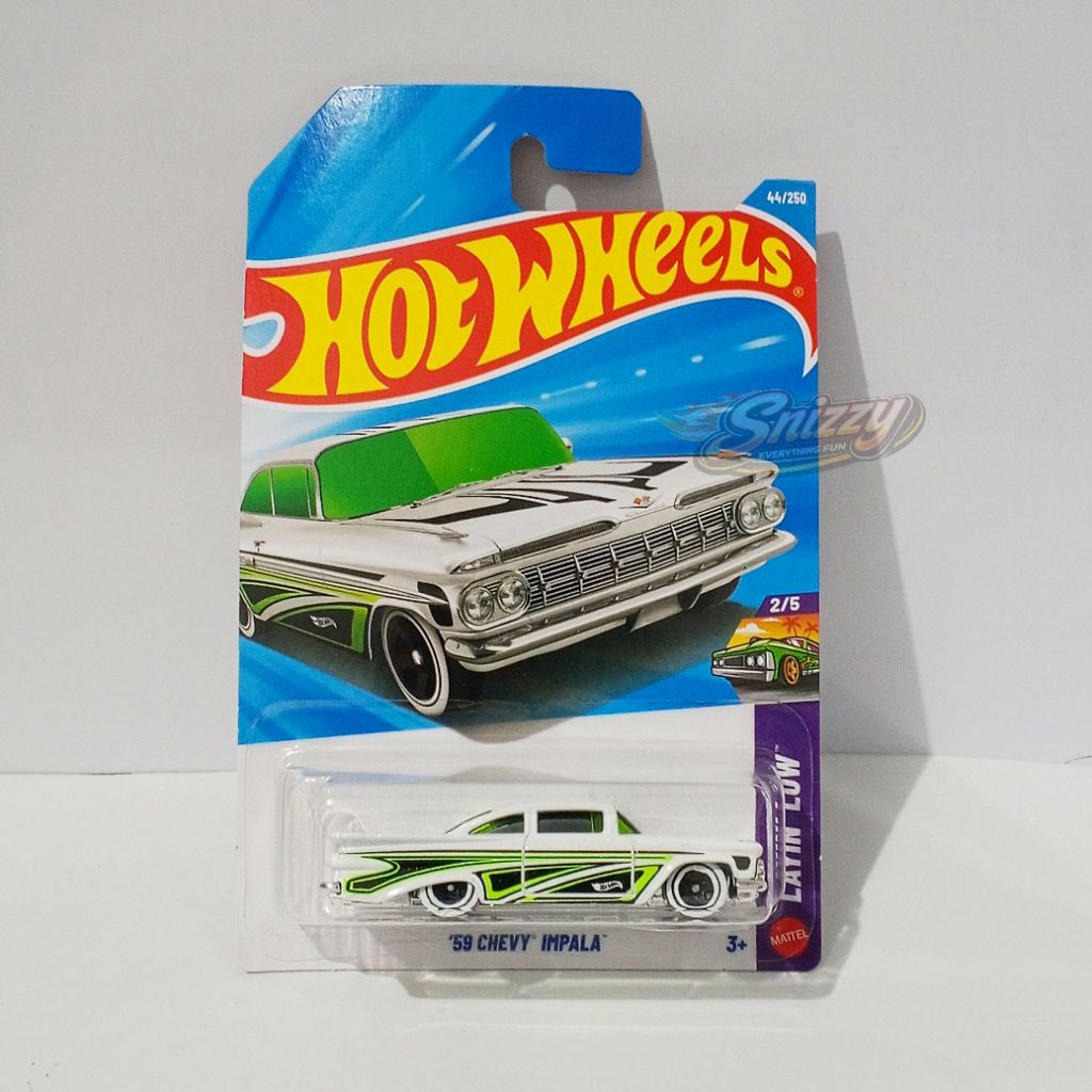 Hot Wheels 59 Chevy Impala White