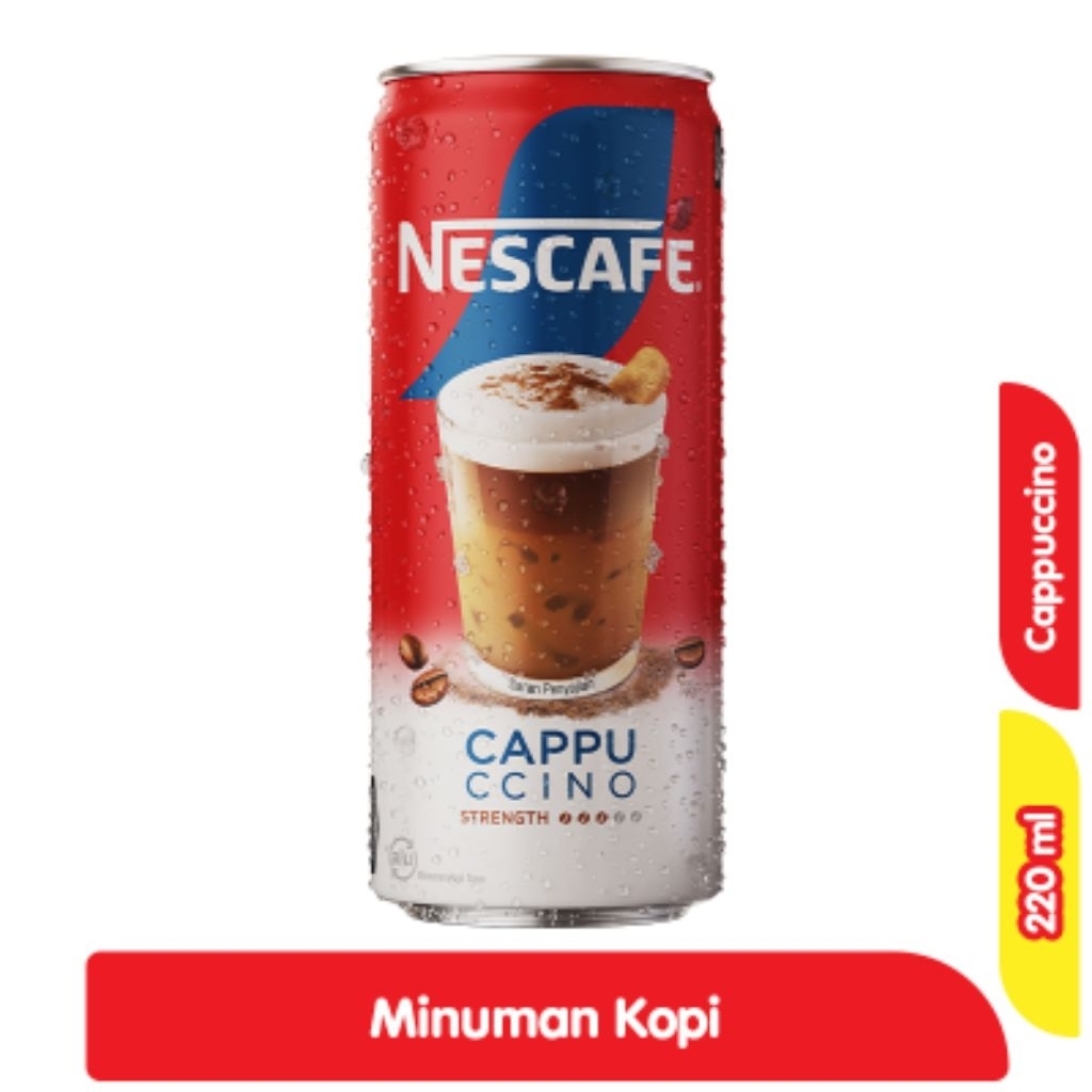 Nescafe Cappuccino Kaleng 220ml
