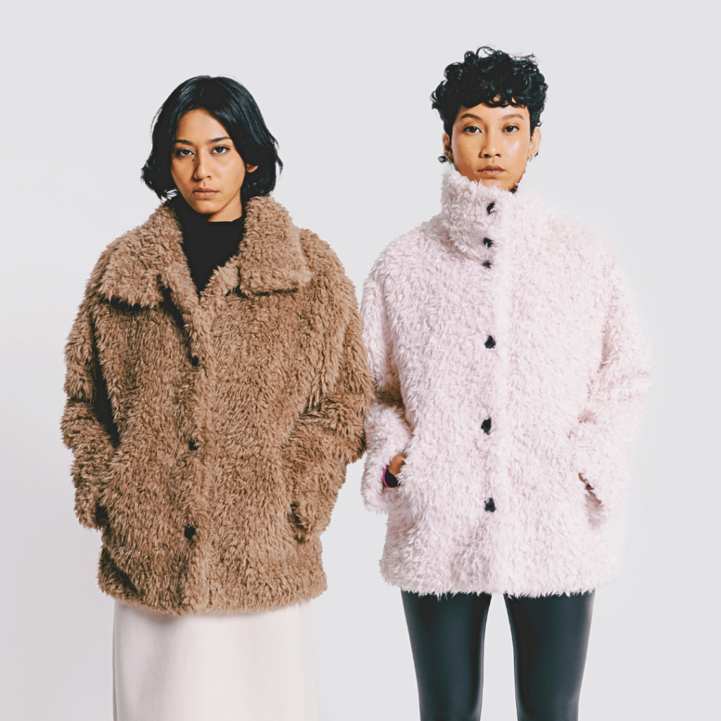 Furl Furl Winter Coat / Coat Winter Bulu Bulu Lembut Dan Hangat / Wol Coat Winter / Mantel Bulu / Co
