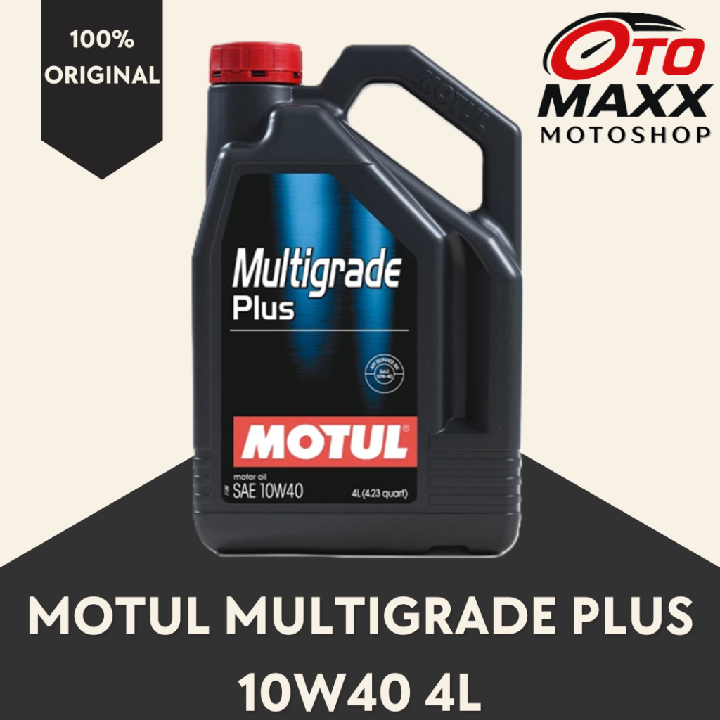 Motul Oli Mobil Multigrade Plus 10W40 4L ORIGINAL