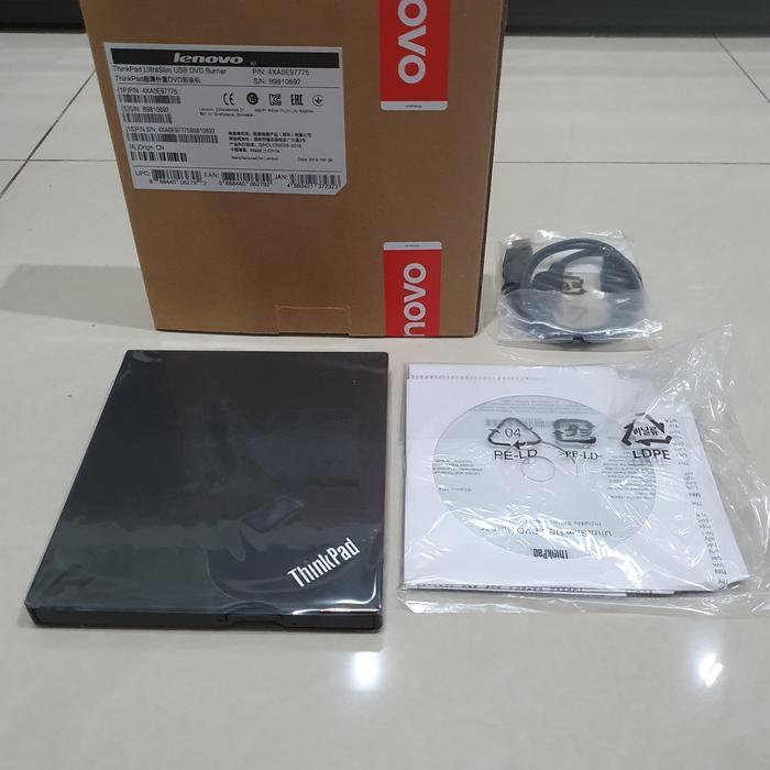 DVDRW Dell / Lenovo  External USB Slim DVD-RW - EXternal Lenovo Dell USB Slim DVD +/- RW Drive