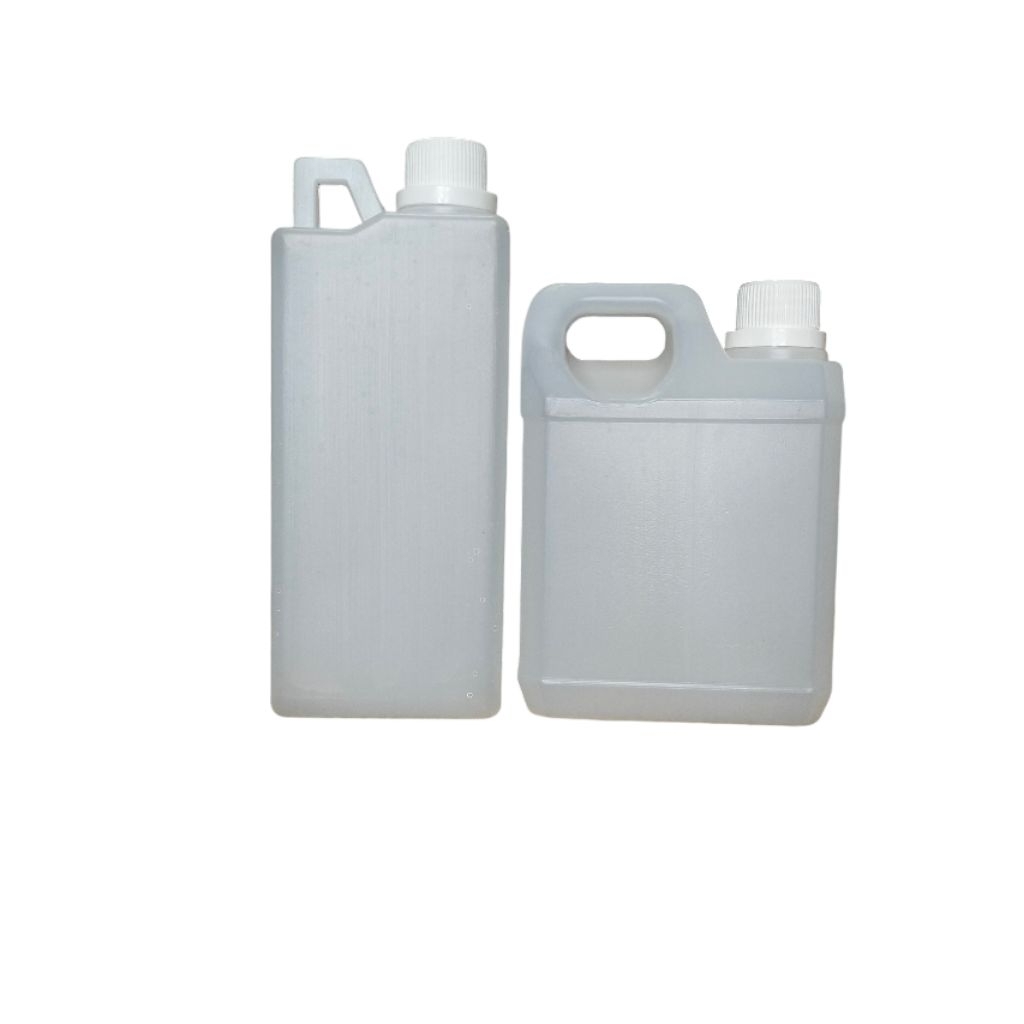 Jerigen bekas 1 liter aman untuk makanan/jerigen putih 1 liter/jerigen air 1 liter/jerigen minuman 1