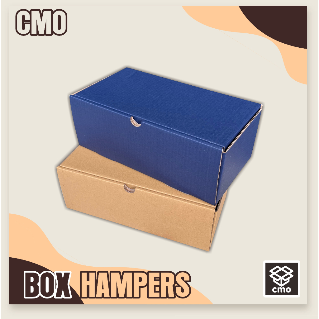 Box Hampers 31x16x11 cm B FLUTE | kardus box polos | kardus diecut | box diecut | box hampers | box 