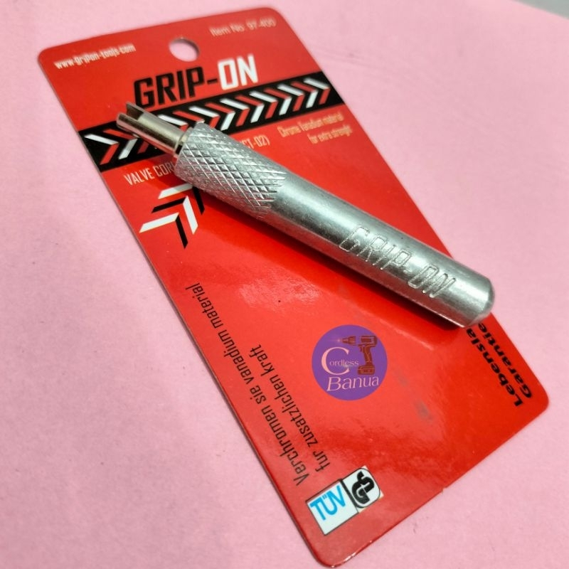 [ORIGINAL] Grip On Kunci Pembuka Pentil Ban Motor & Mobil