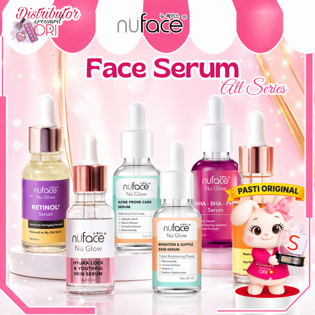 Nuface Nu Glow Serum | BPOM | ORIGINAL  NUFACE SERUM