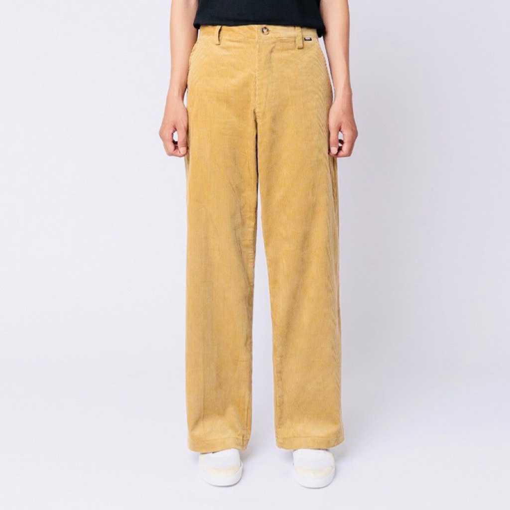 Celana Corduroy Oversize Pria-Celana Style Korea Pria Best Seller