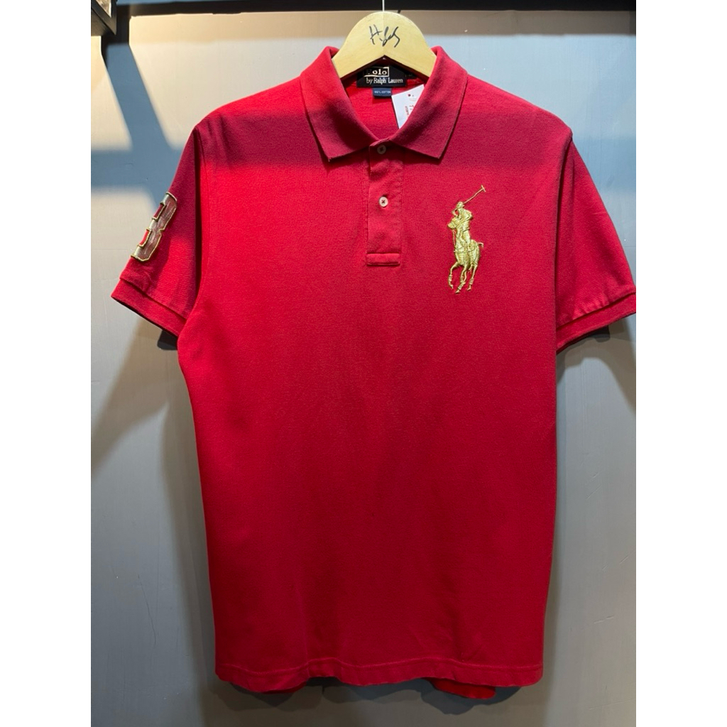 Polo Merah Big logo