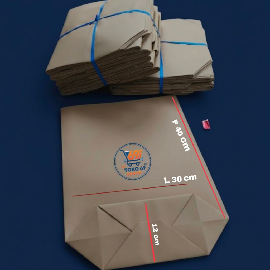 Klongsong Burung dara Jumbo ukuran 30 x 40 Bahan kertas semen bungkus merpati beras bawang cabai 1pc
