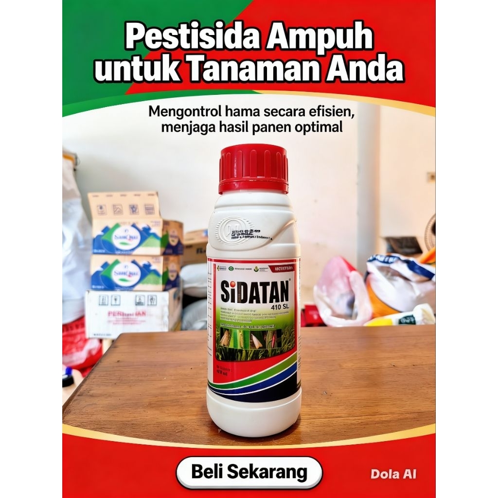 SiDATAN 410 SL Insektisida Sistemik Ampuh Basmi Wereng Penggerek Batang Padi