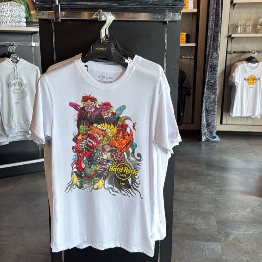 Baju Hard Rock Cafe Bali Mens White
