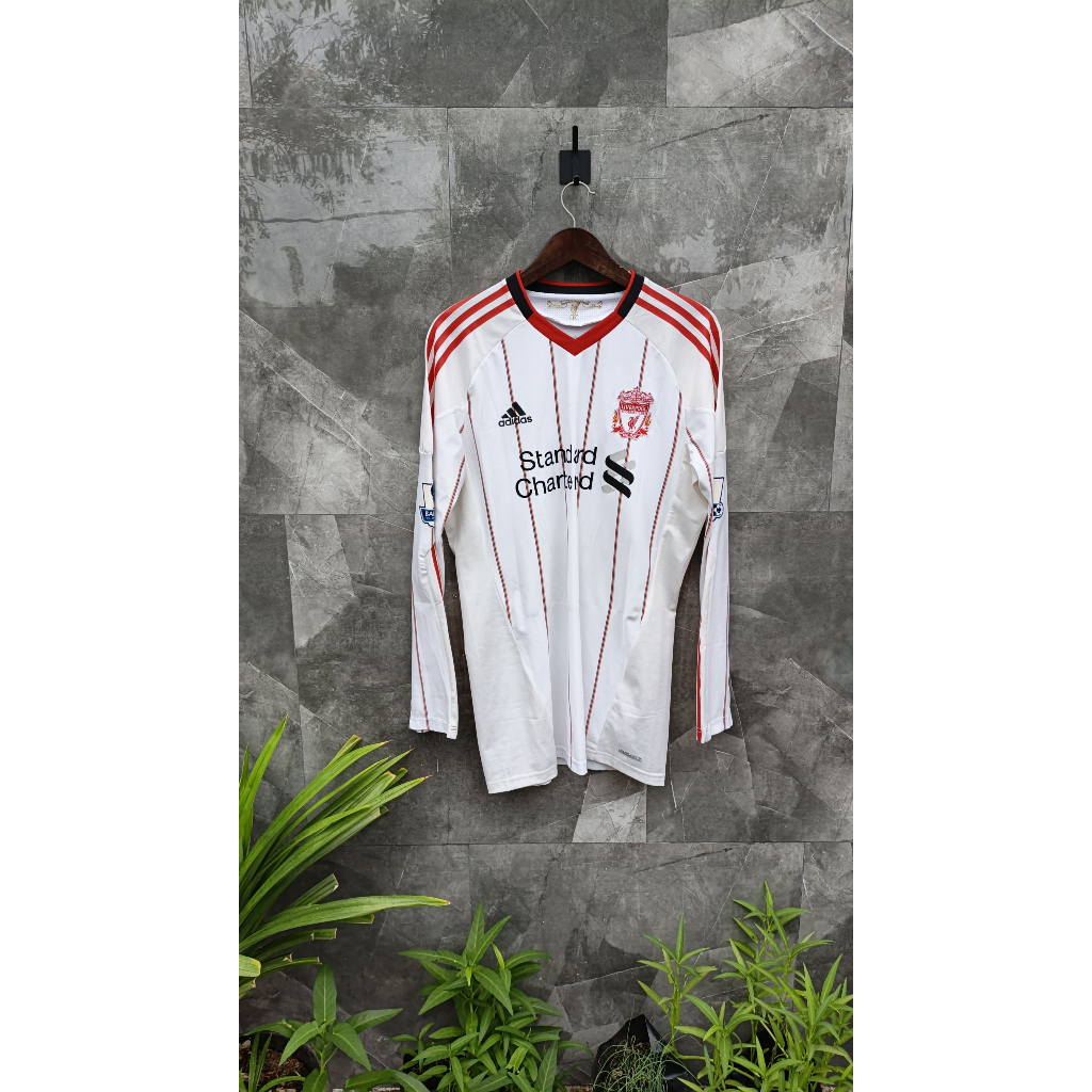 Liverpool Away 2010/2011 Long Sleeve Player Issue, Liverpool Away 10/11 LS PI