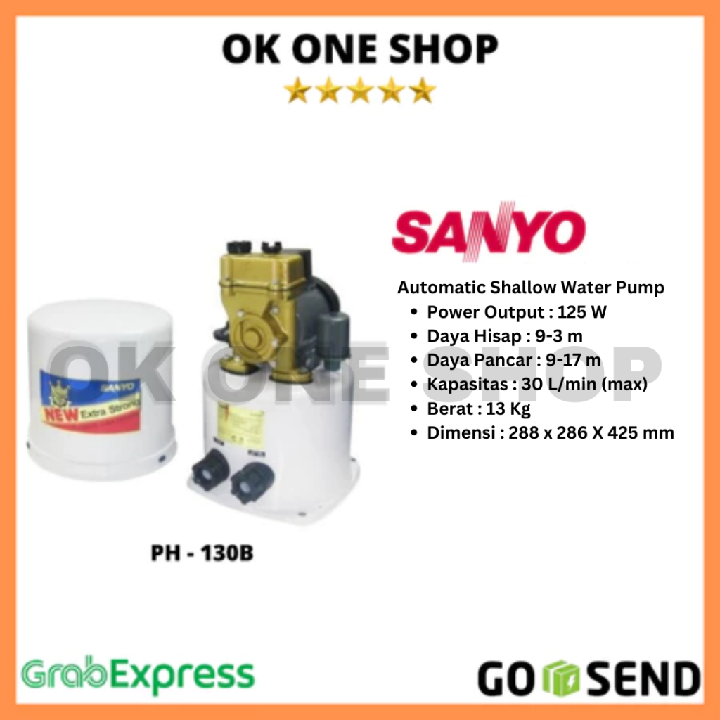 SANYO Pompa Air PH-130B / PH-130 B