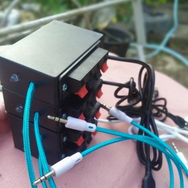Ampli mini USB 5v . power mini 2x3 watt . power kit pam