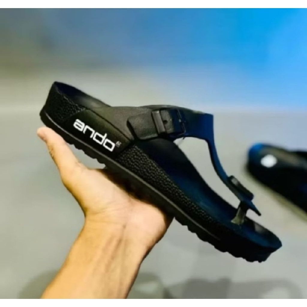 Ando Sandal Jepit Casual Pria dan Wanita Nyaman Anti Slip Sandal Karet Unisex