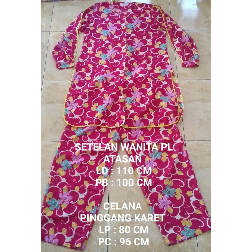 SETELAN WANITA PL / BUSANA MUSLIM WANITA PL / BAJU SANTAI WANITA PL