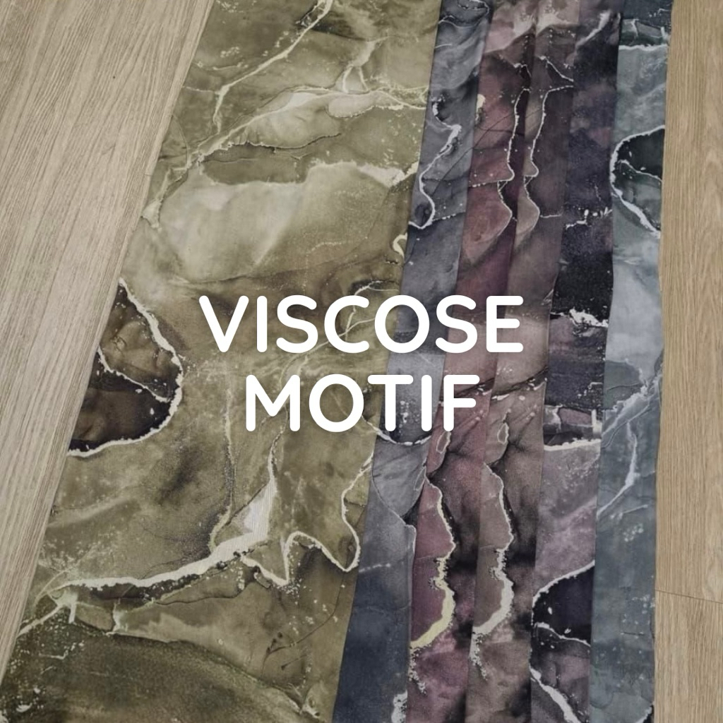 VISCOSE MODAL MOTIF | BAHAN KAIN VISCOSE MODAL MOTIF PREMIUM LEMBUT JATUH