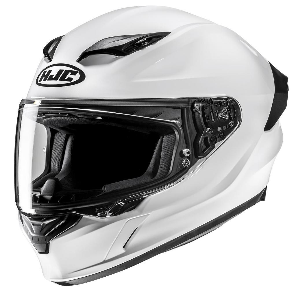 HJC i11 PEARL WHITE GLOSSY FULL FACE HELMET