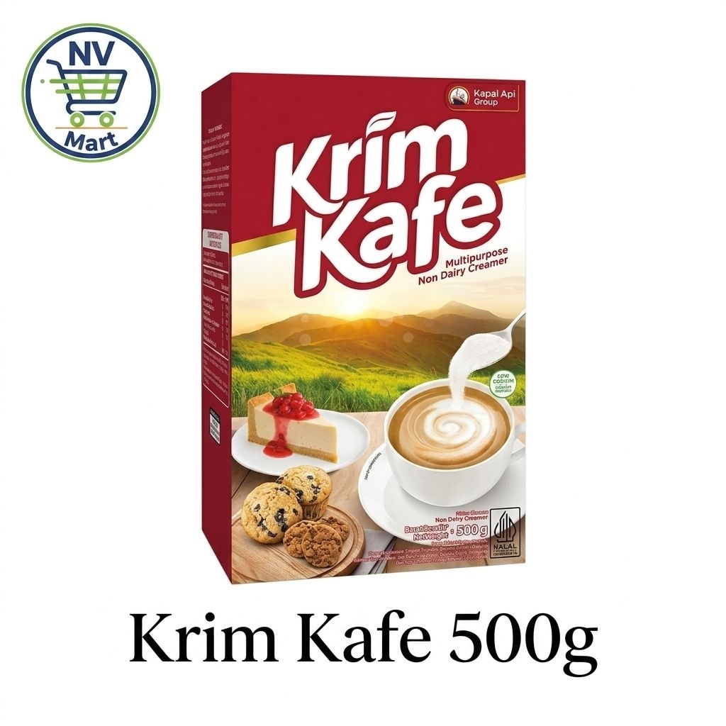 Nestle Krim Kafe 500gr - Krimer Kopi Bubuk Gurih & Tekstur Lembut

