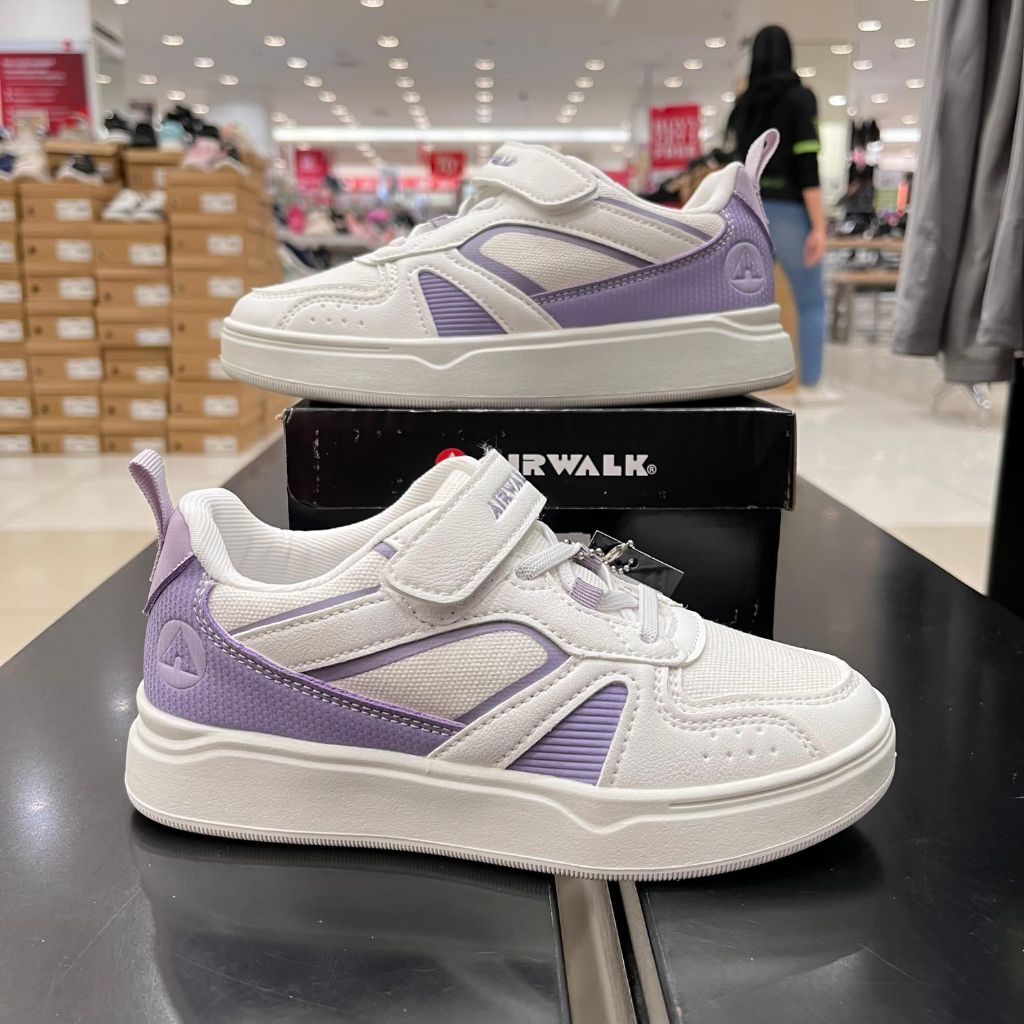 Airwalk Elmar purple jr sneakers anak