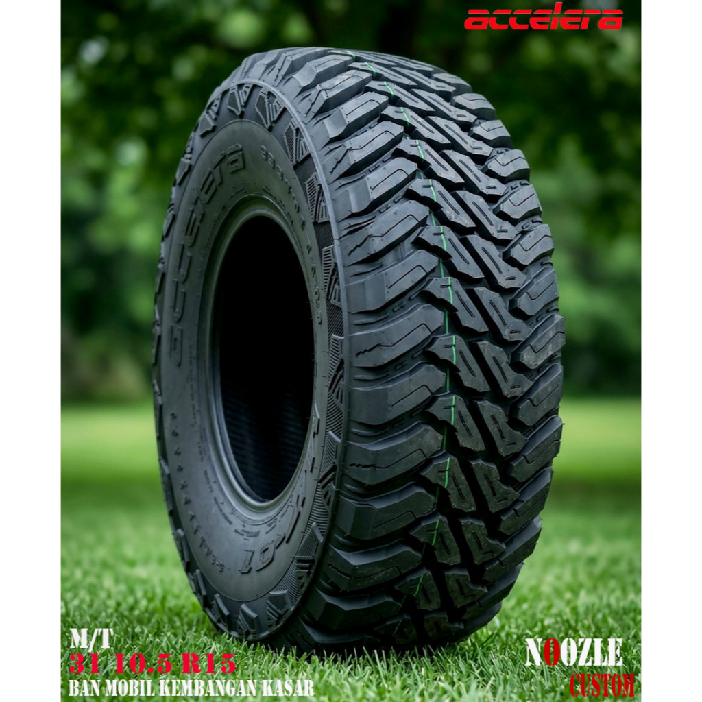 Ban Mobil R15 Kembangan Kasar Ban 31 MT Ring 15 Ukuran 31 10.5 R15 Accelera Ban Offroad R15 Berkuali