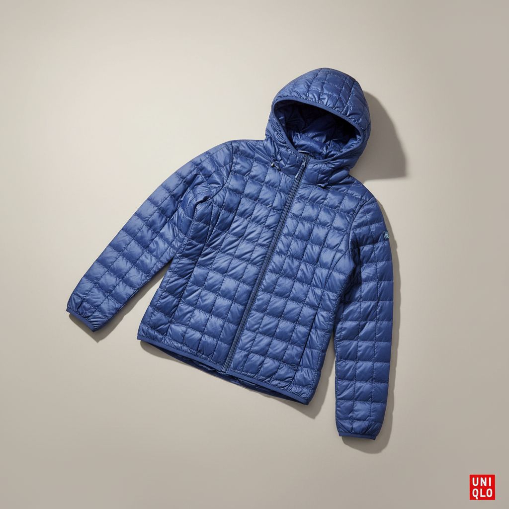 Uniqlo Padded Puffer Jacket Gelembung Dakron Istimewa