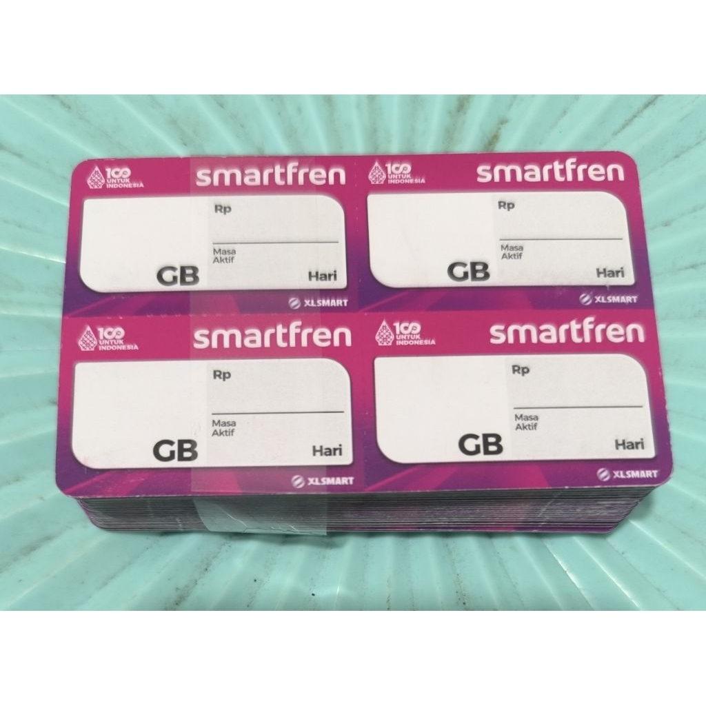 vocer zero kosong smarfren type baru 4 in 1 expired 31 Desember 2028