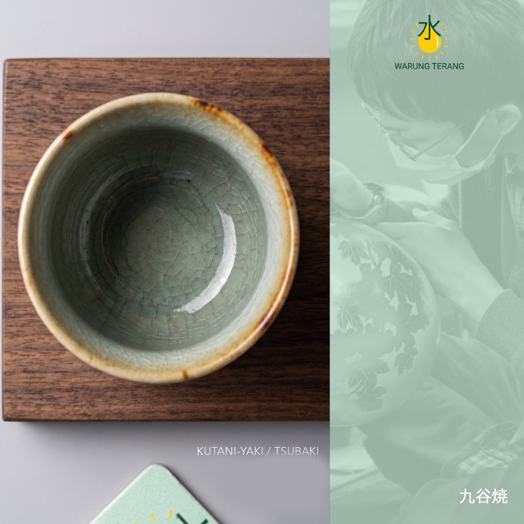 PREMIUM Kutani Yaki YUNOMI Tsubaki