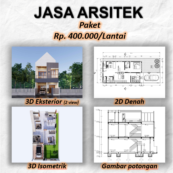 Jasa Desain Rumah Arsitek