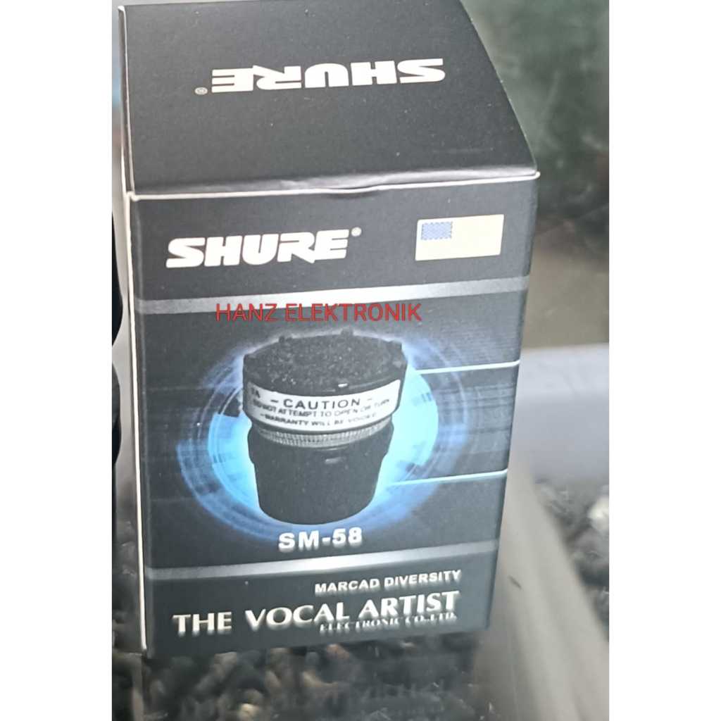 Spul Microphone Shure The Vocal Artist SM -58 / Spul MIC / Kepala Microphone SHURE SM - 58 / Proffes