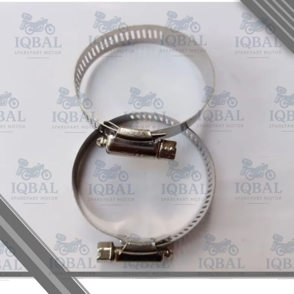 Klem Karburator GL CB Tiger Megapro 2" / Hose Clamp Ukuran 2 Inch Stainless