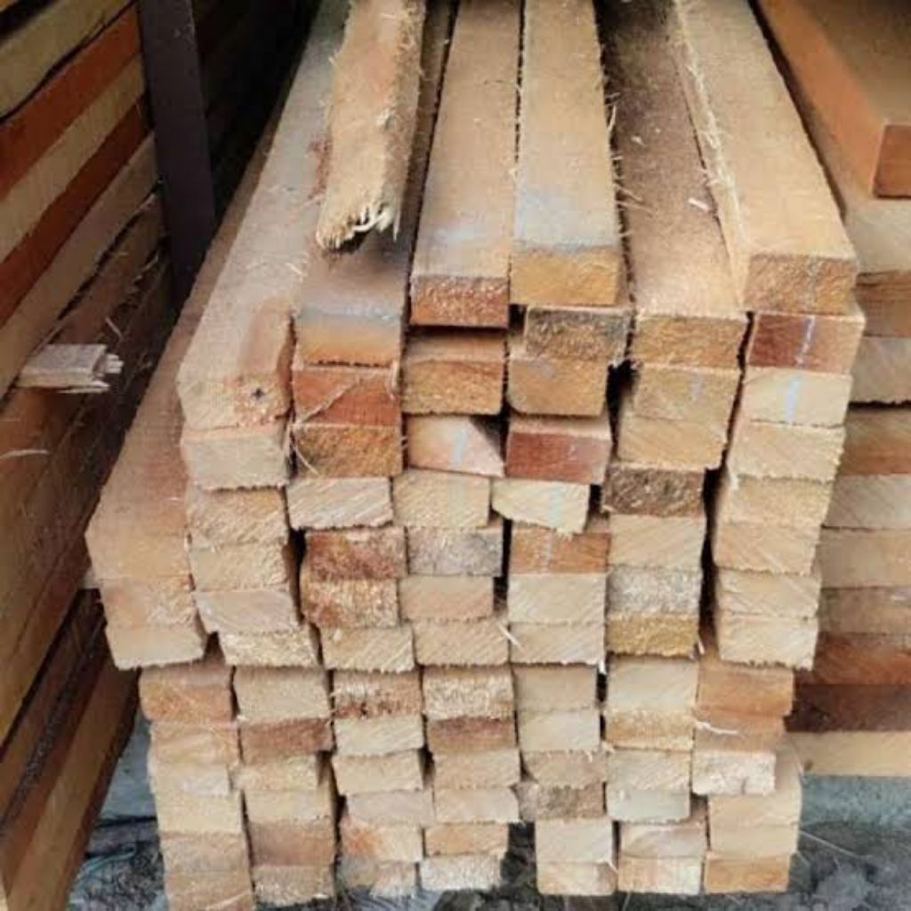 Kayu Kaso 4X6 eceran panjang 1meter serbaguna