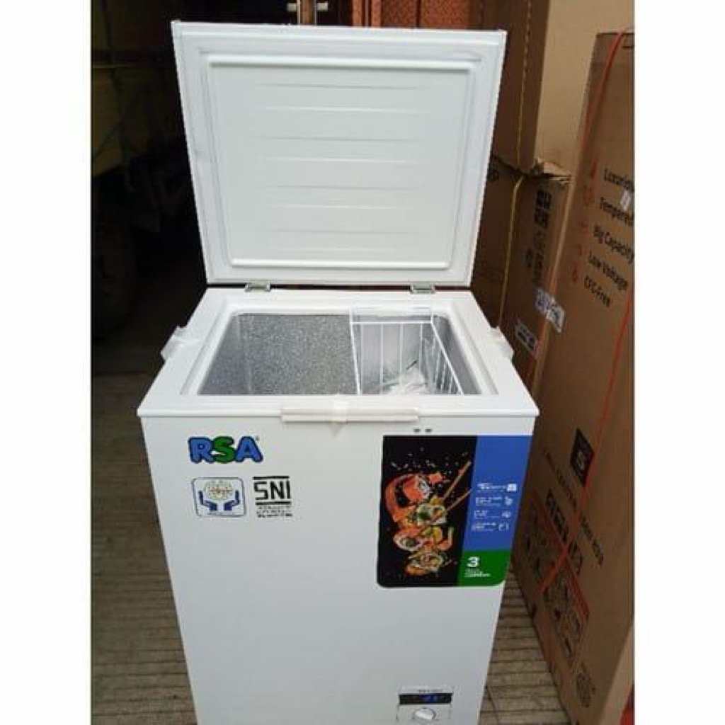Cheest Freezer RSA CF-110 / FREEZER DUDUK / KULKAS PEMBEKU ( PEKANBARU ONLY )