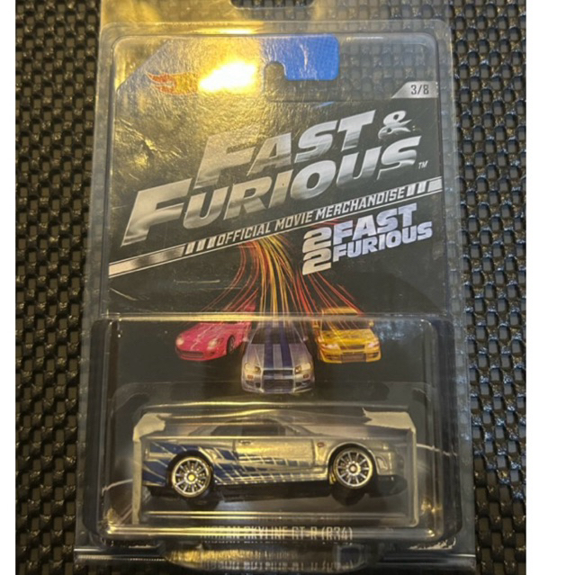 Hotweels r34 official movie merchandise (baca deskripsi)