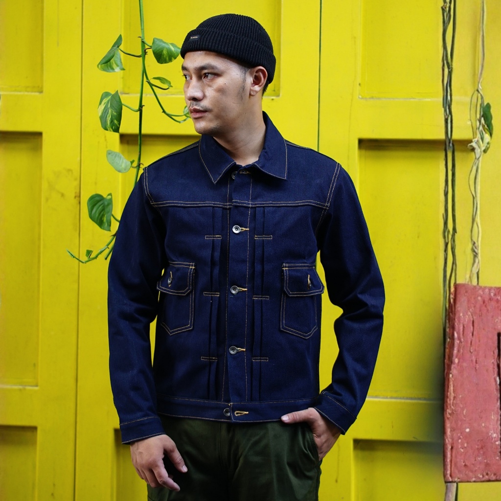 Ecstatic Supply - Railstone 14oz Sanforized Type II Jacket - Denim Jacket