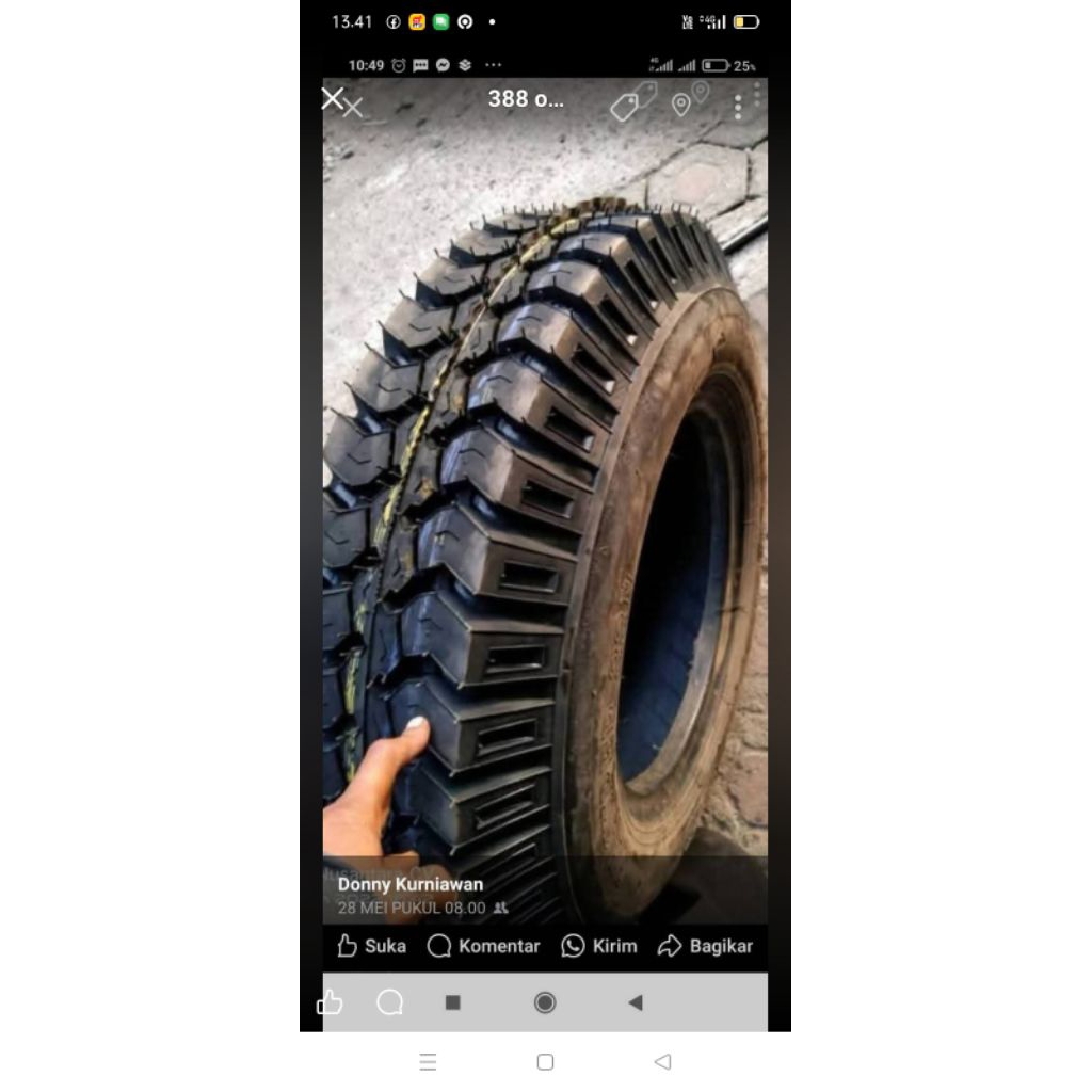 ban truck engkel 750-15