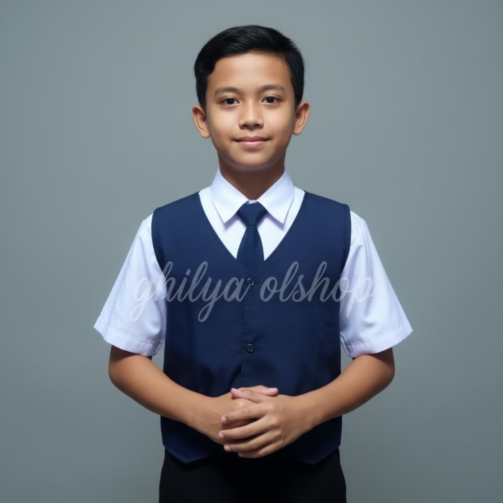 Rompi smp, rompi biru smp, rompi biru dongker