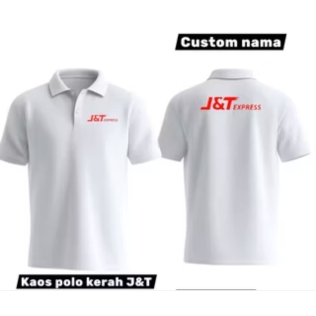 KAOS KERAH J&T EXPRESS KAOS KURIR JNT EXPRESS