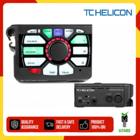 Efek Vokal TC Helicon Perform V Vocal Effect Mount Vokal Processor