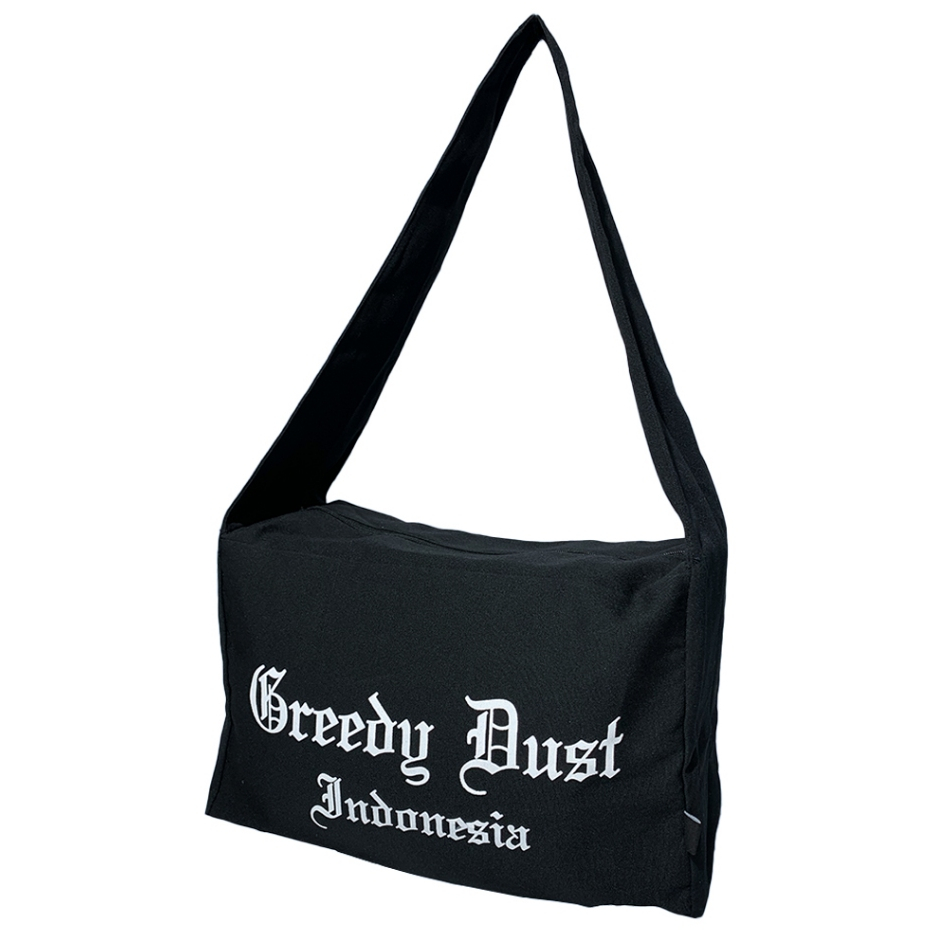 Greedy Dust Indonesia Sling Totebag Black
