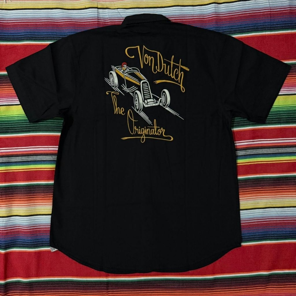 WORKSHIRT - VONDUTCH - XXL- ORIGINAL- BLACK