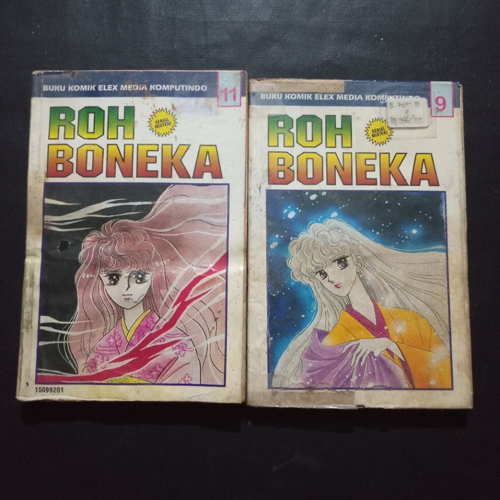 Komik Roh Boneka Vol. 9 & 11 / Elex Media Komputindo / Serial Misteri / Komik Manga Fantasi Misteri 