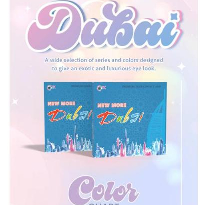 SOFTLENS NEW MORE DUBAI ( CUPID SERIES ) DIA 14.5 // FREE LENS CASE // NORMAL