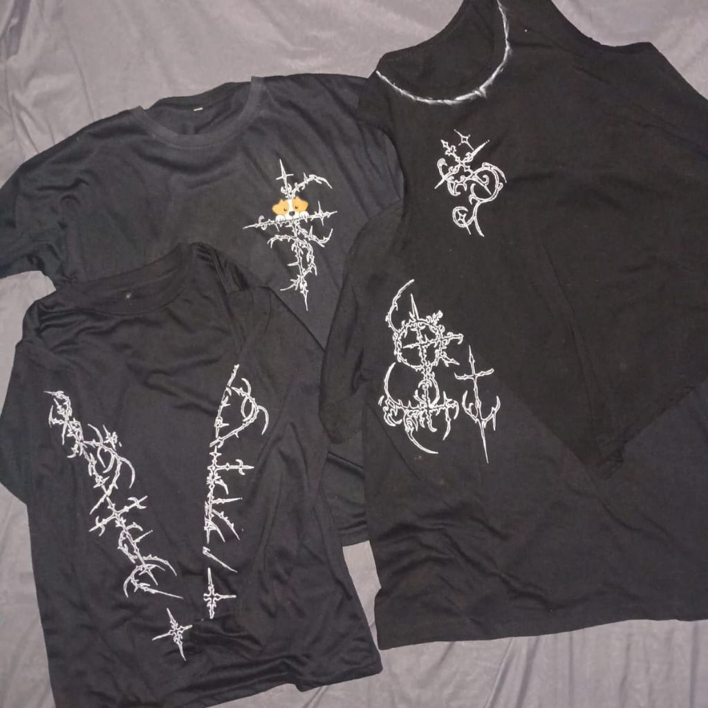 kaos hoodie simple cybercigilism y2k alternative style not goth emo handmade affliction xzavier tapo