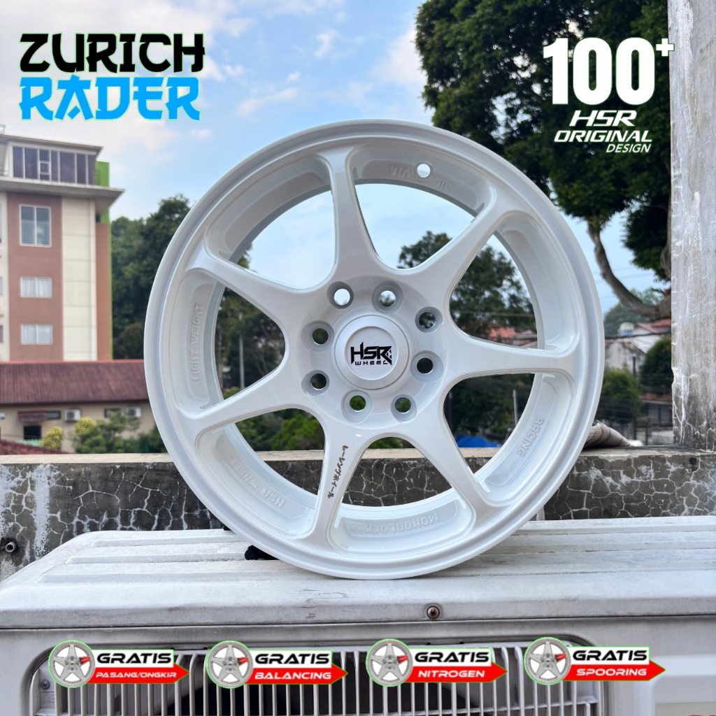 VELG HSR SEBUNSUTA RING 14 - VELG MOBIL R14 SIGRA KARIMUN VISTO MARCH DATSUN VIOS