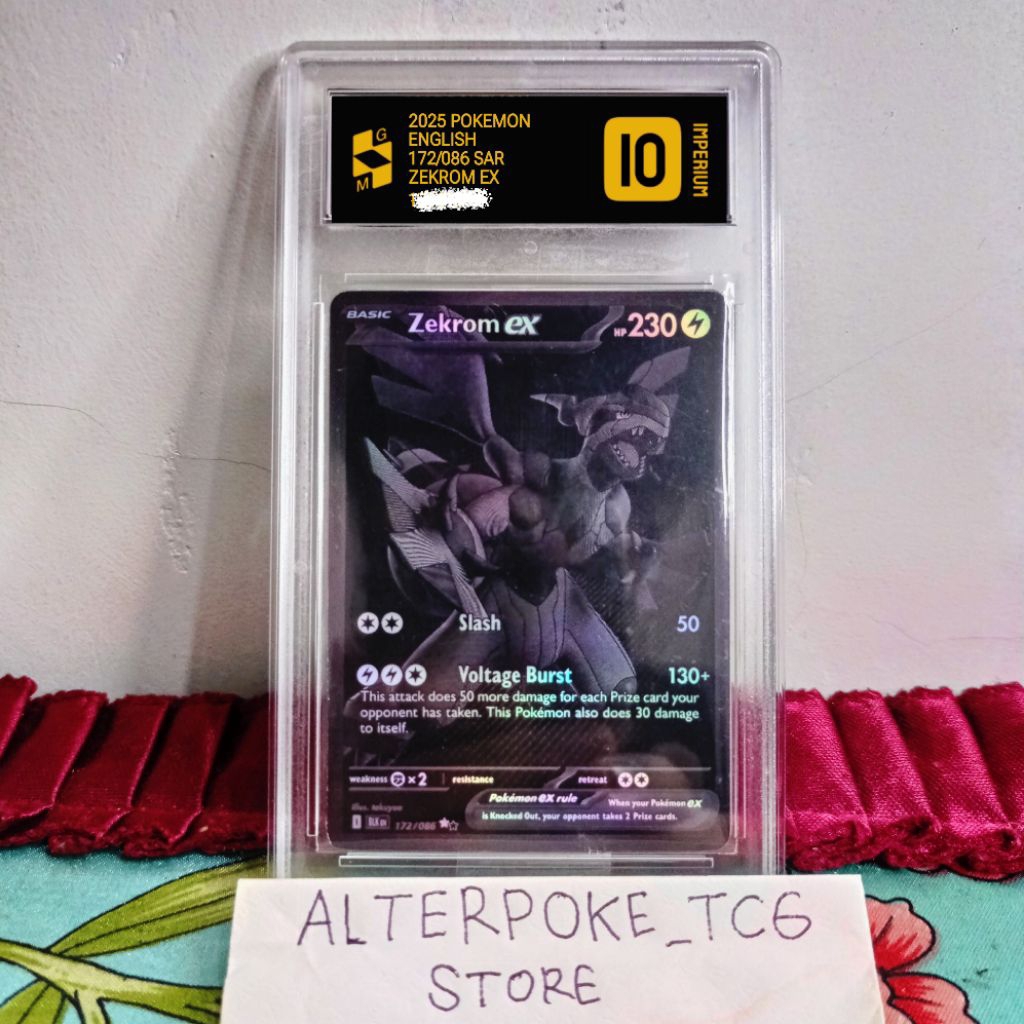 Zekrom Ex BWR PSA/CGC/GM - Dummy Proxy Card