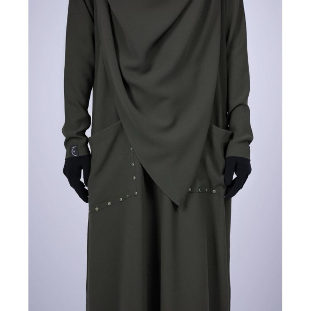 Preloved Laeeba dress L bundling Fk tsurayya kambaba Mazen anti UV (490k pakai voucher 25% chat untu